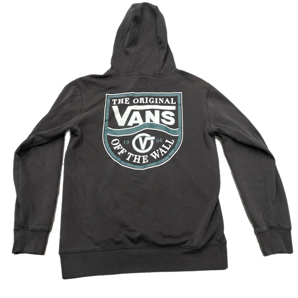 Vans Off the Wall hoodie black small